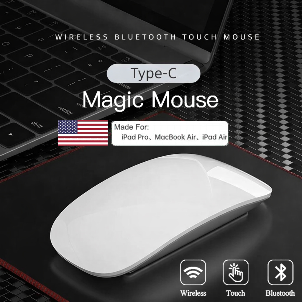 Pc Gaming Apple - APPLE Oryginalna Bezprzewodowa Mysz Bluetooth 5.0