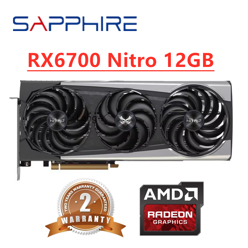 Pc Gaming Vr - Karta graficzna GPU Sapphire RX 6700
