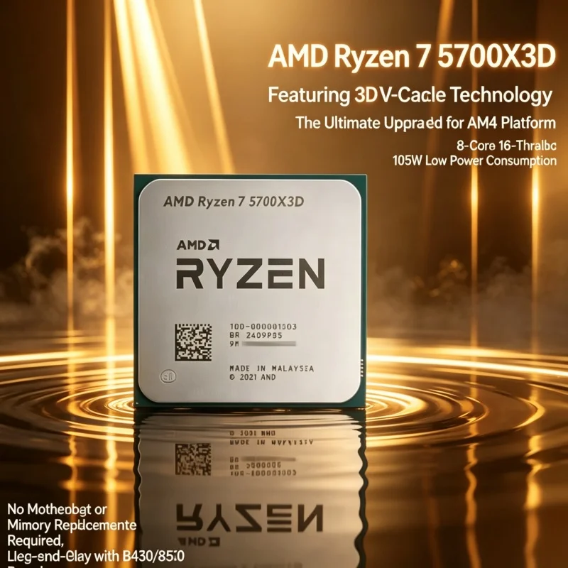 Pc Gaming Amd Ryzen 7 - AMD Ryzen 7 5700X3D – procesor