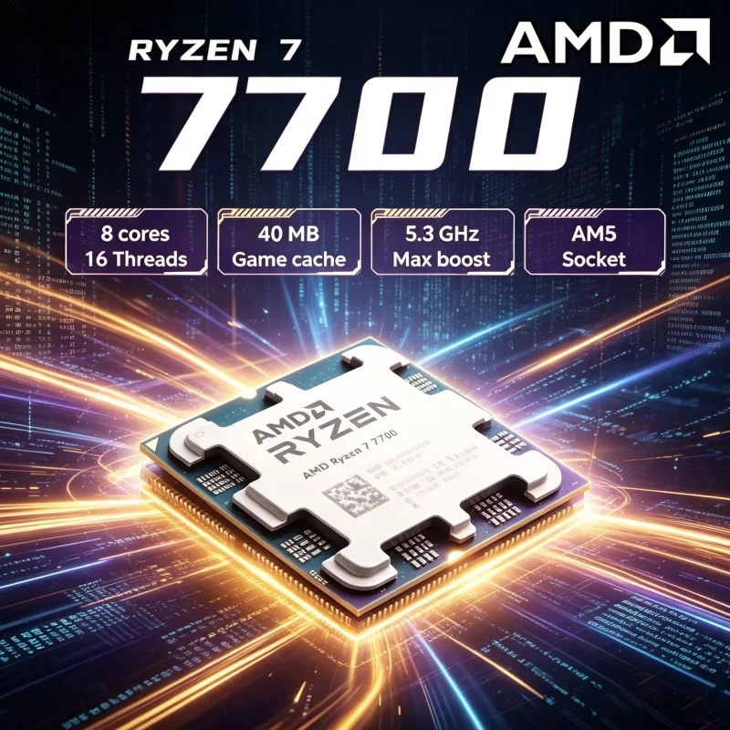 AMD R7 7700 Ryzen 7 7700 Tani  – Pc Gaming Amd Ryzen 7 recenzja i cena