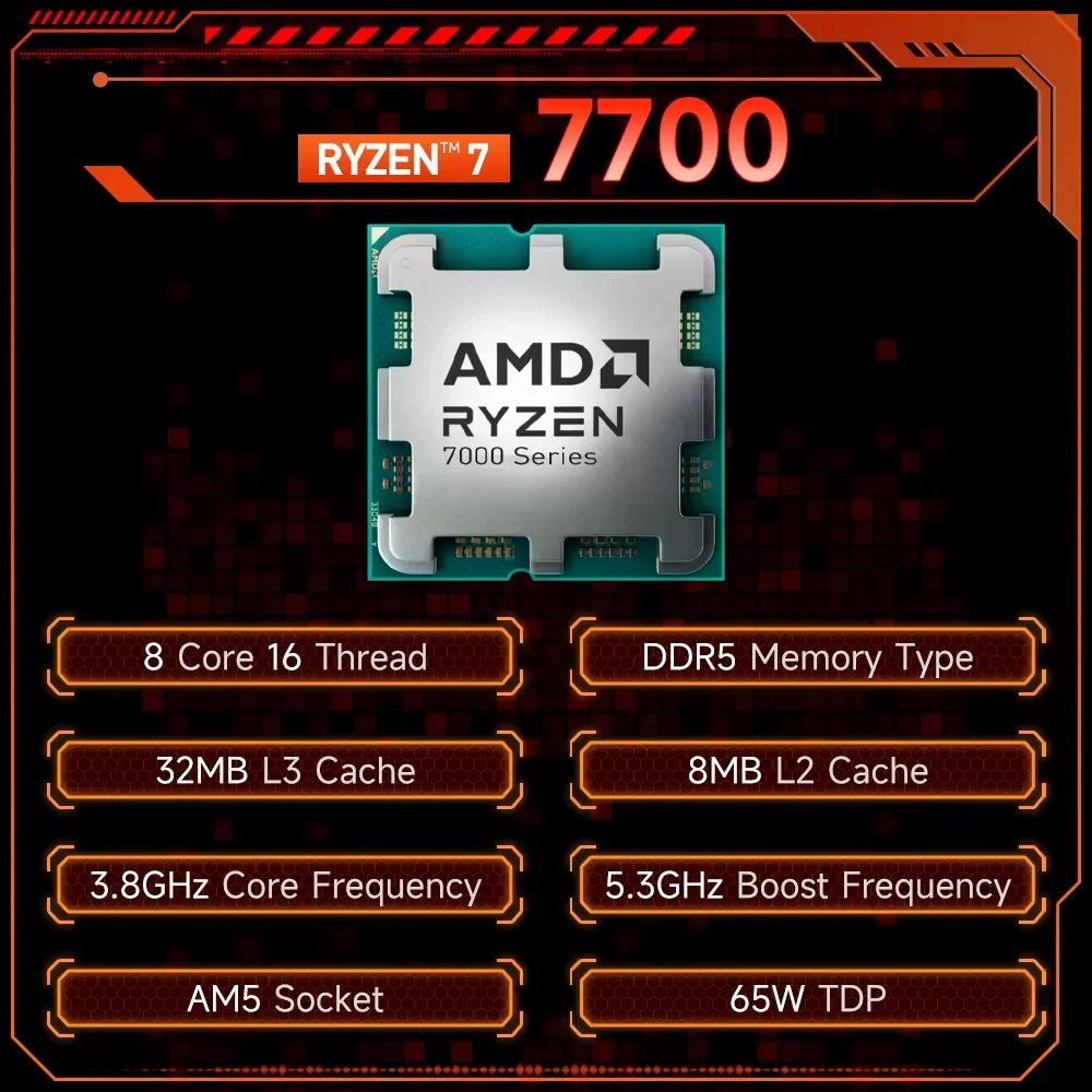 AMD R7 7700 Ryzen 7 7700 Tani  – Pc Gaming Amd Ryzen 7 recenzja i cena