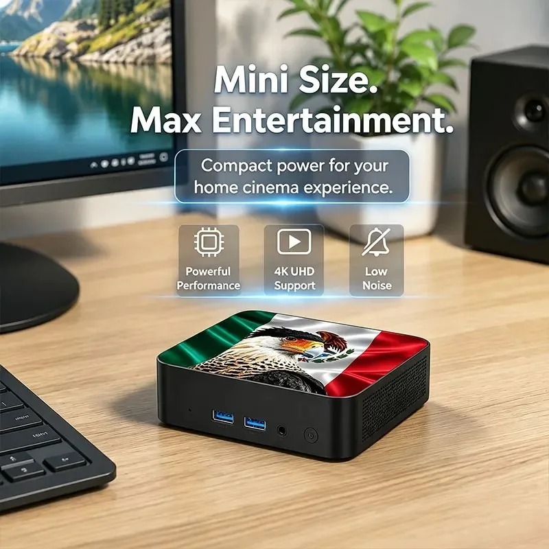 Meksyk Brazylia Flaga Mini PC  – Pc Gaming Intel recenzja i cena