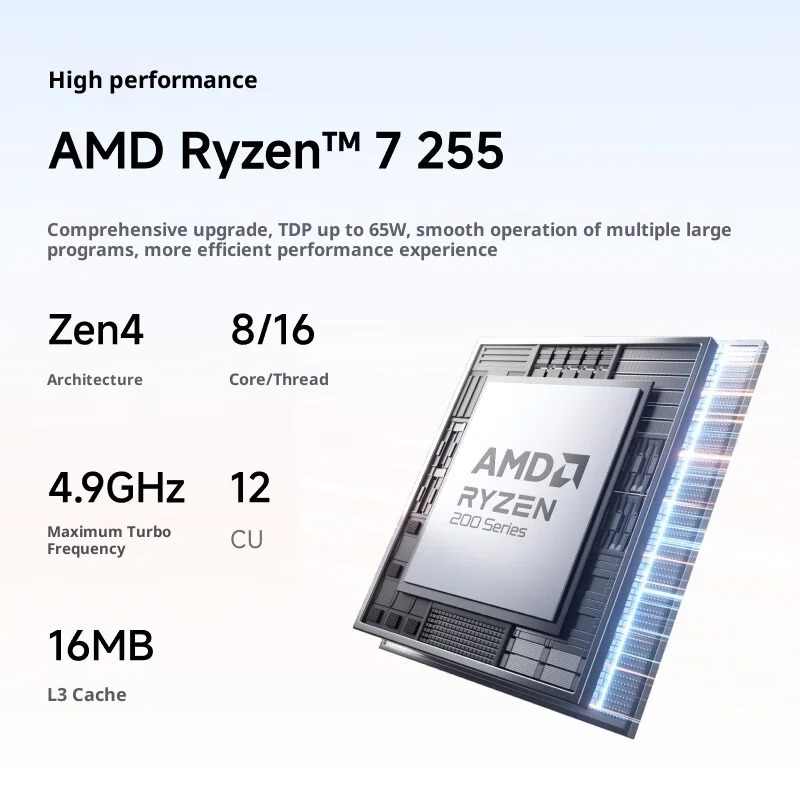 MINISFORUM X1-255: Mini PC AMD – Pc Gaming Amd Ryzen 7 recenzja i cena