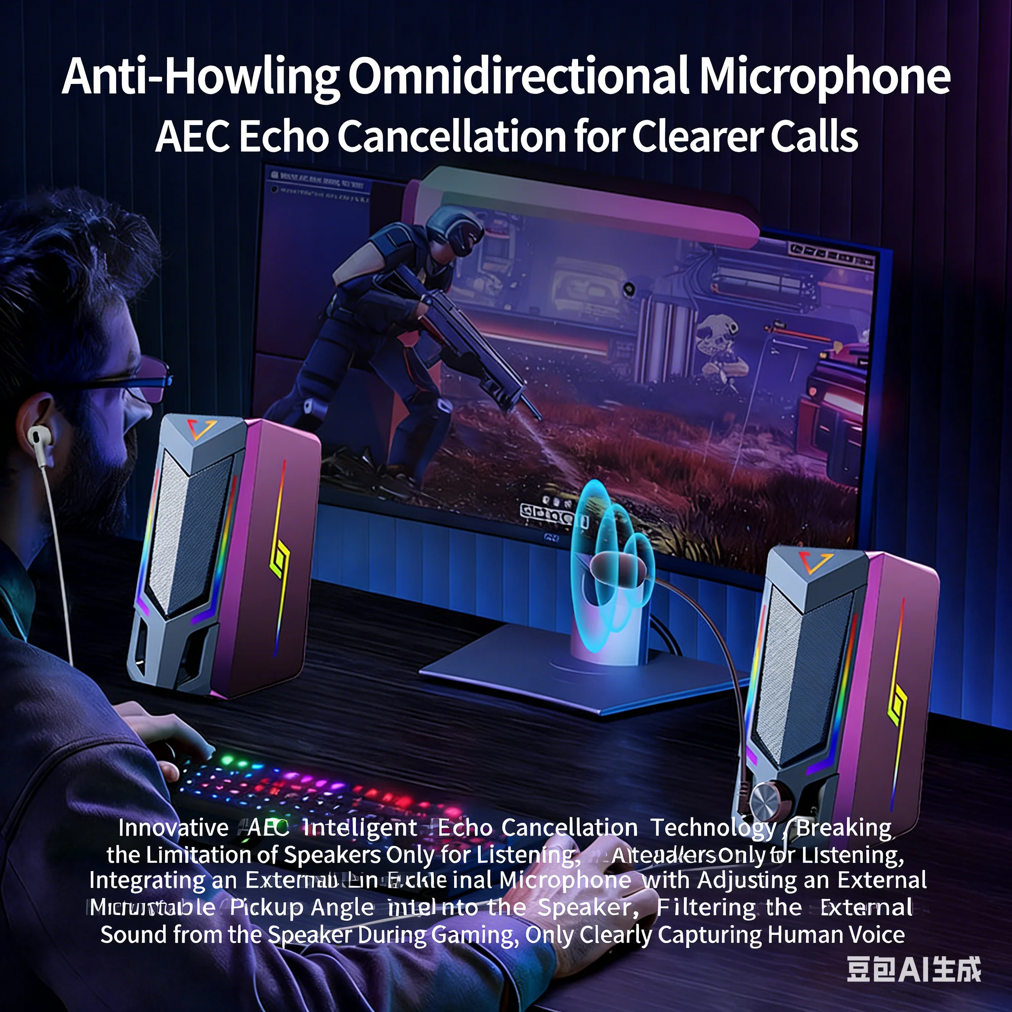 Głośniki gamingowe RGB do komp – Pc Gaming Apple recenzja i cena