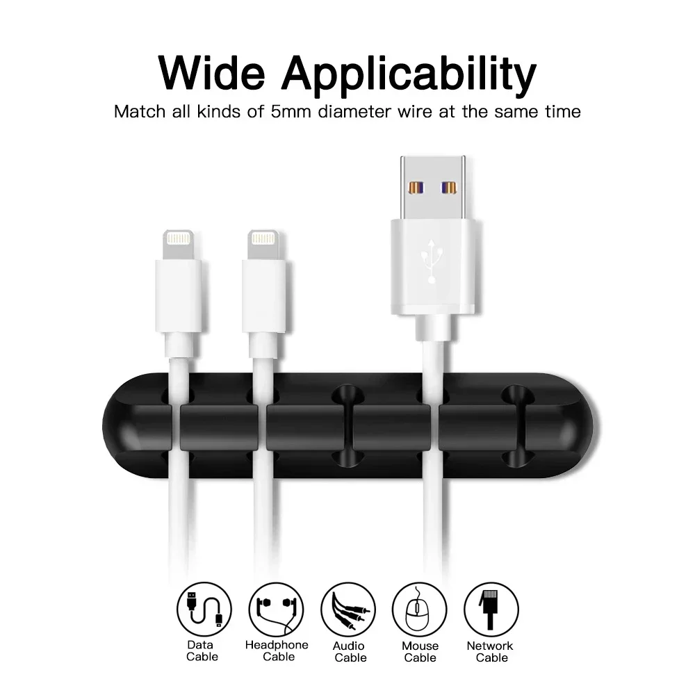 Organizer do kabli samoprzylep – Desk Cable Organizer recenzja i cena