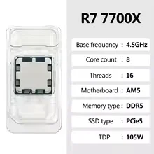 AMD Ryzen 7 7700X R7 7700X 8-r – Pc Gaming Amd Ryzen 7 recenzja i cena