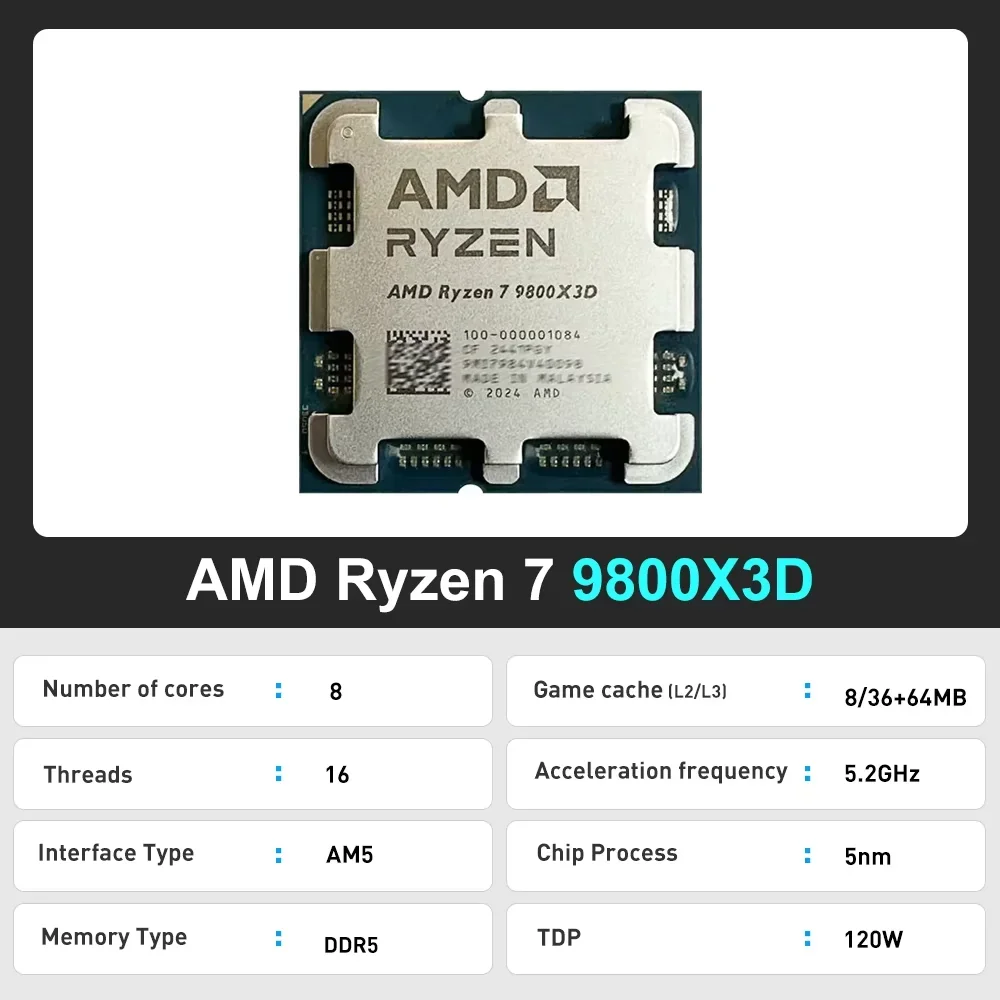Ryzen 7 9800X3D, procesor AMD  – Pc Gaming Amd Ryzen 7 recenzja i cena