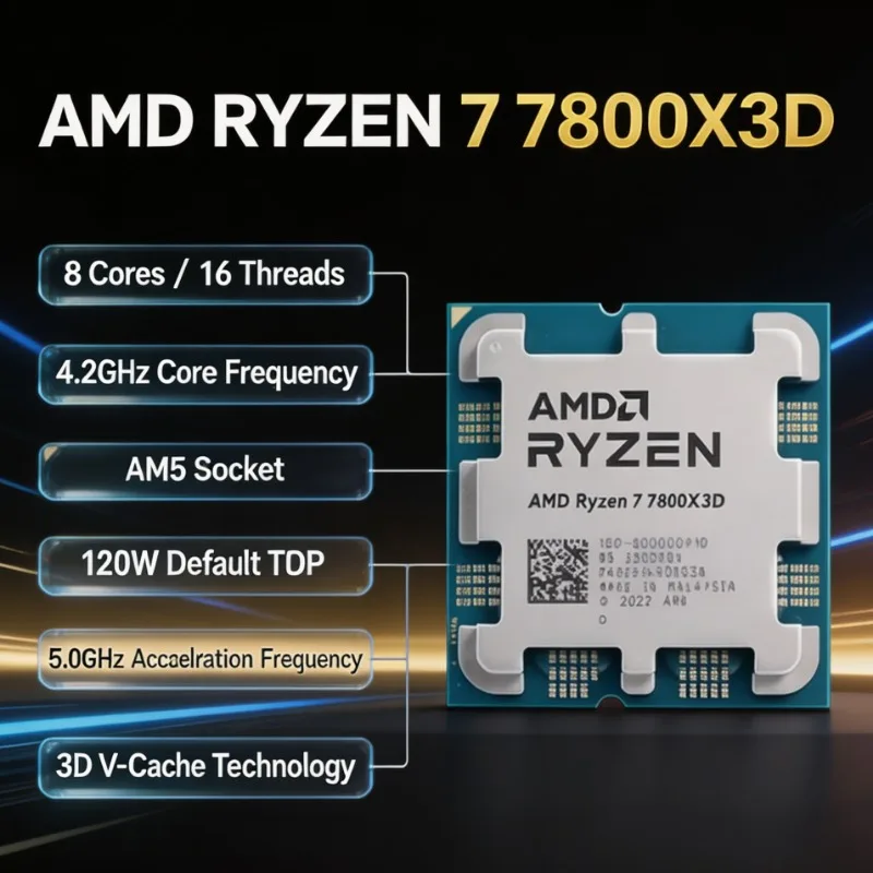 AMD Ryzen 7 7800X3D – procesor – Pc Gaming Amd Ryzen 7 recenzja i cena