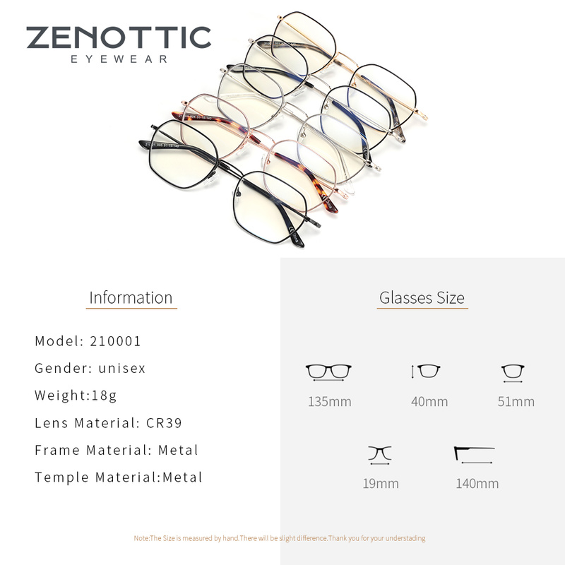 ZENOTTIC metalowe blokujące ni – Gaming Glasses Blue Light recenzja i cena