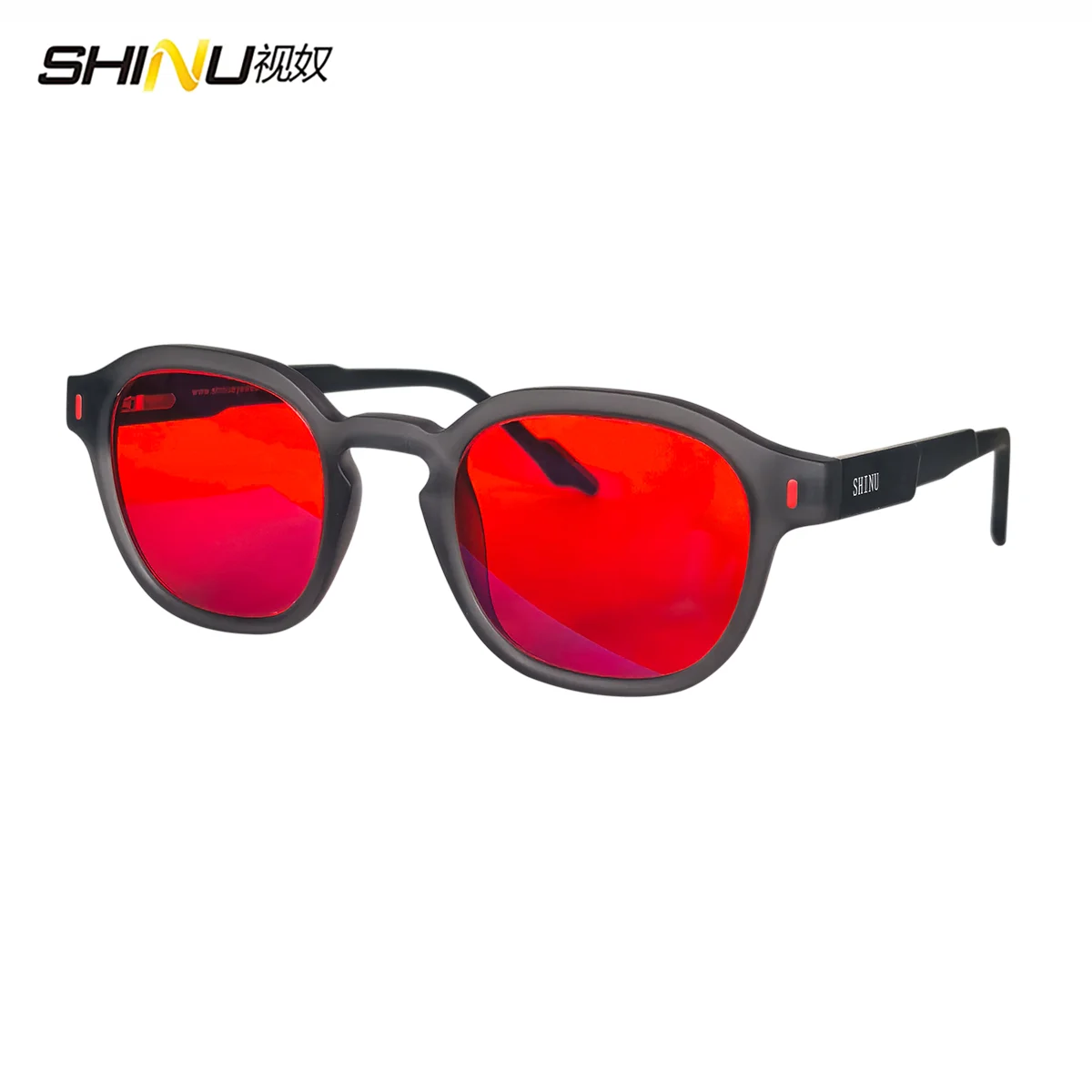 SHINU Brand Sleep Better Red L – Gaming Glasses Blue Light recenzja i cena