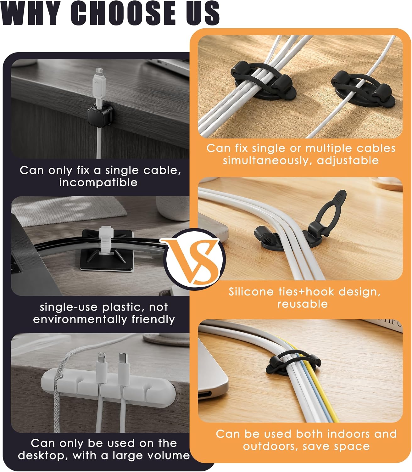 Nowy organizer do kabli, wodoo – Desk Cable Organizer recenzja i cena