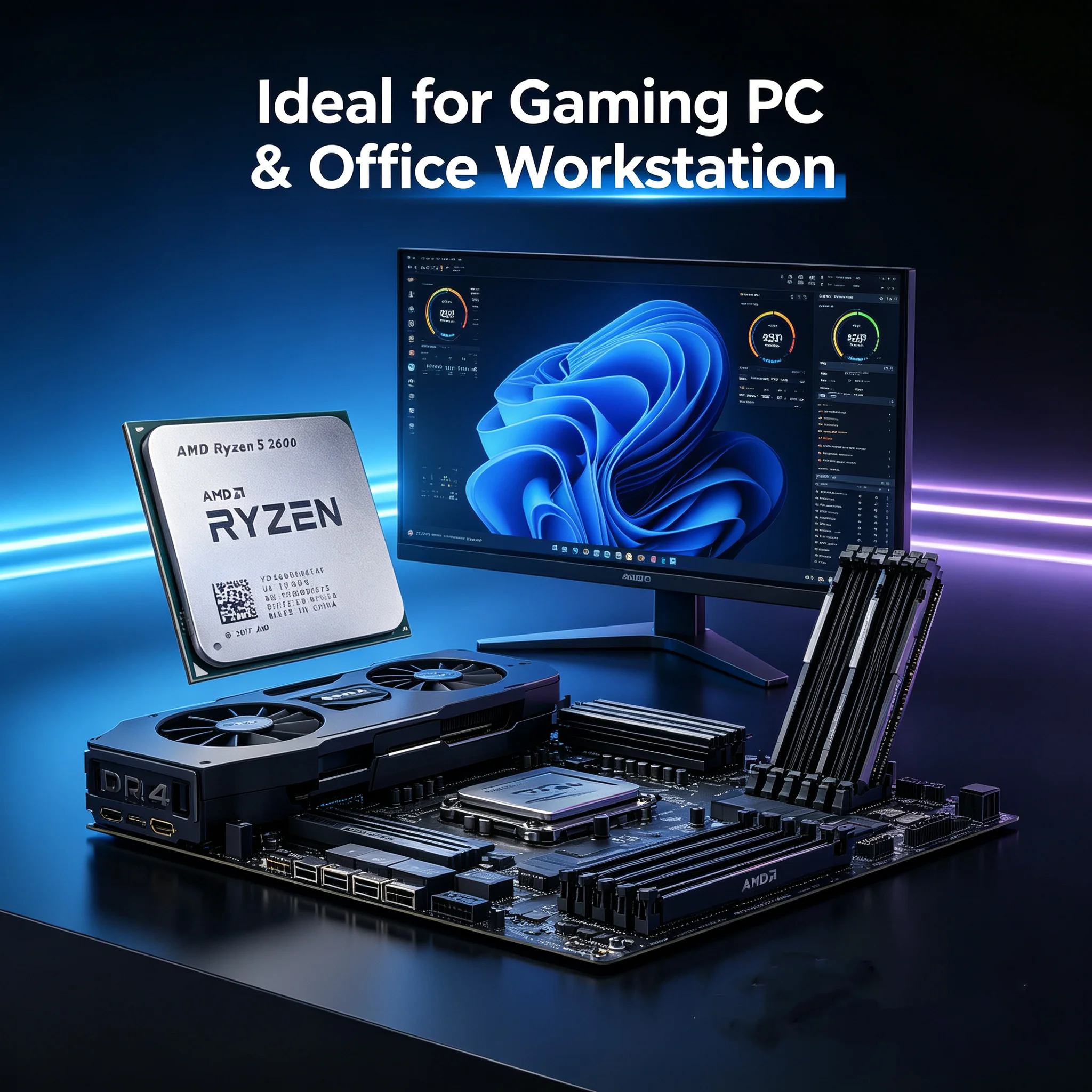 AMD Ryzen 5 2600, 6 rdzeni, 12 – Pc Gaming Ryzen 5 recenzja i cena