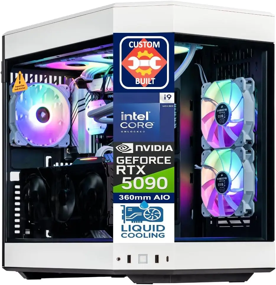 Velztorm White Praetix – kompu – Pc Gaming I9 Rtx 5090 recenzja i cena