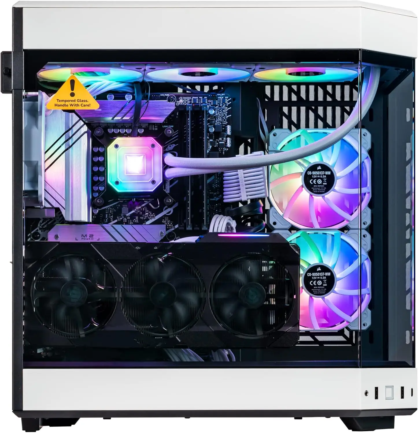 Velztorm White Praetix – kompu – Pc Gaming I9 Rtx 5090 recenzja i cena