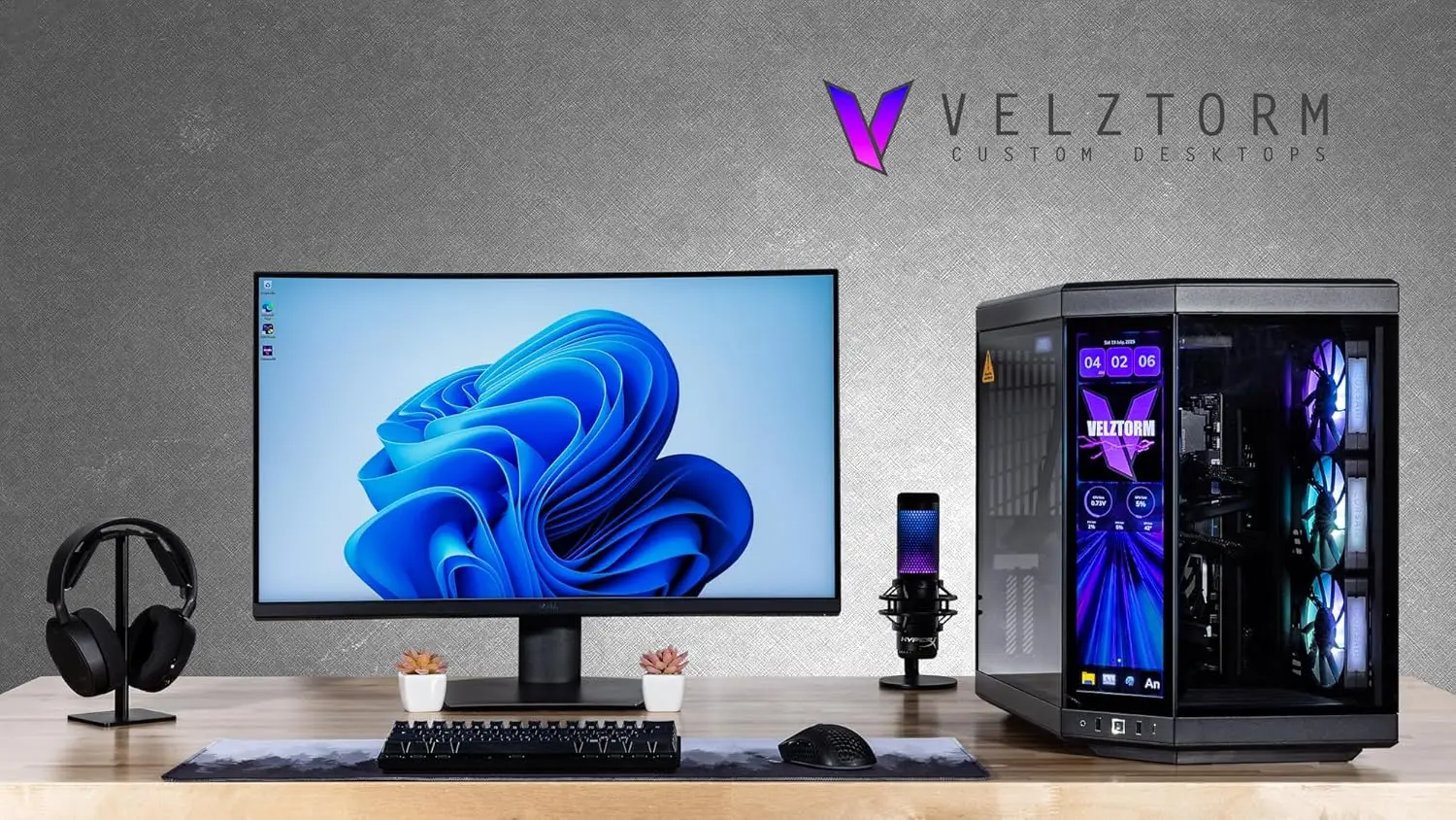 Velztorm LCD Black Praetix – k – Pc Gaming Y70 recenzja i cena