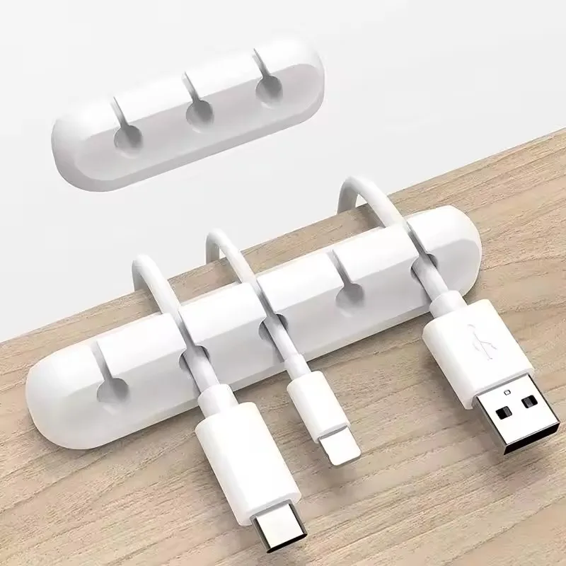 Silikonowy organizer na kable  – Desk Cable Organizer recenzja i cena