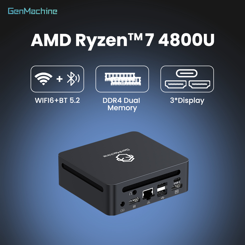 Mini PC GenMachine AMD Ryzen 7 – Pc Gaming Amd Ryzen 7 recenzja i cena